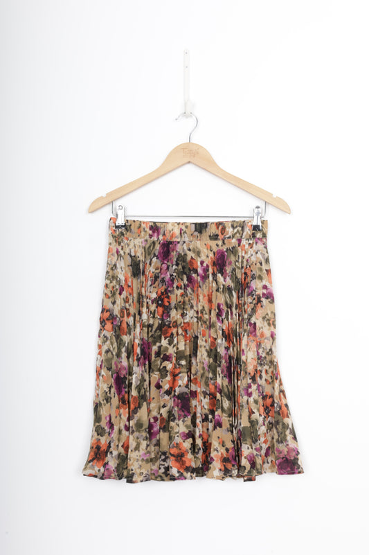 Juliette Hogan Womens Beige Skirt Size 10