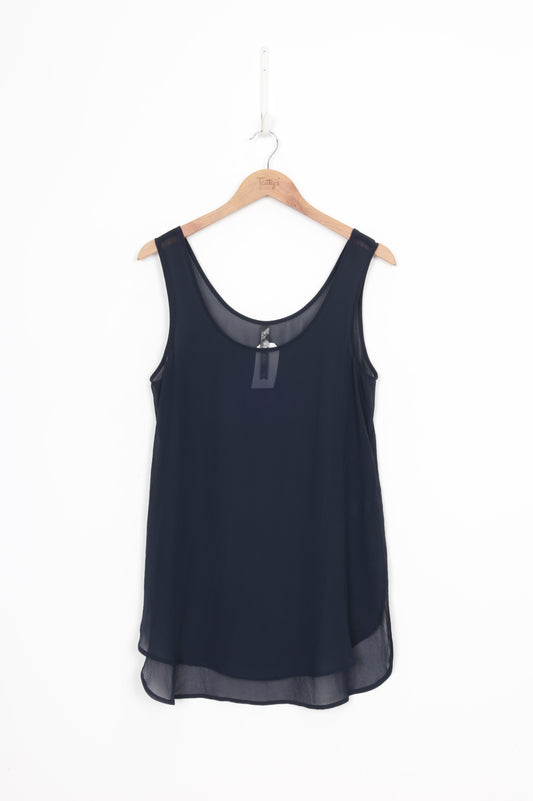 Moochi faithfuly Womens Blue Top Size 8