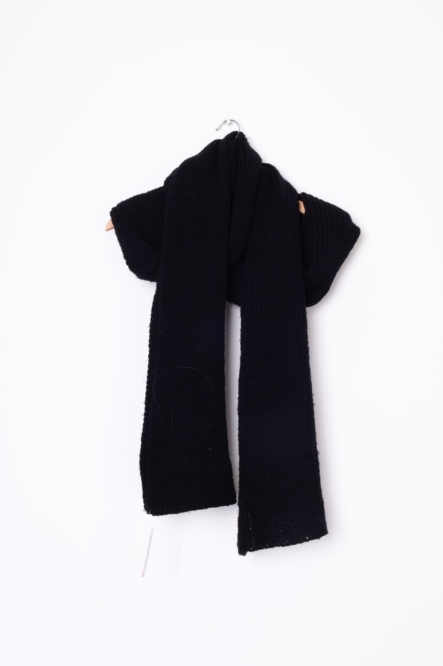 No Label Mens Black Scarf Size O/S