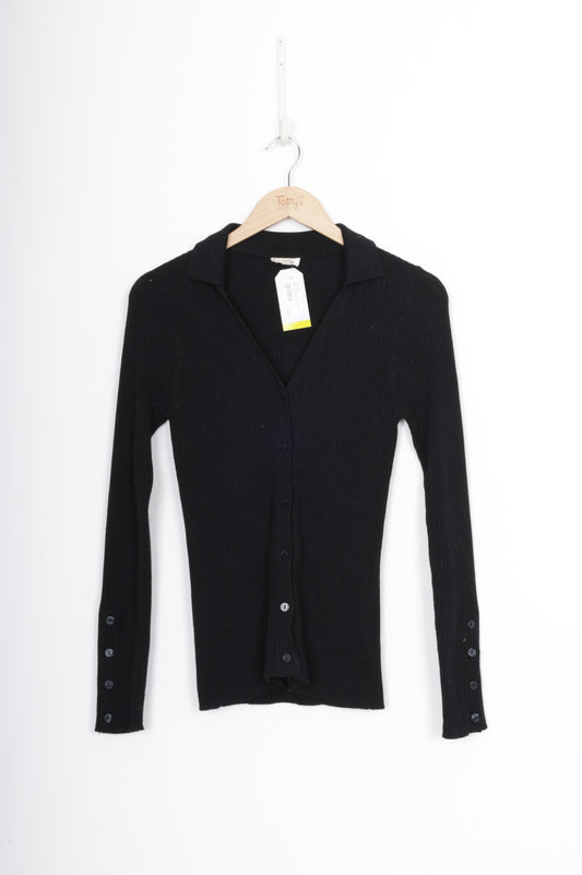 Marlow Womens Black Cardigan Size M