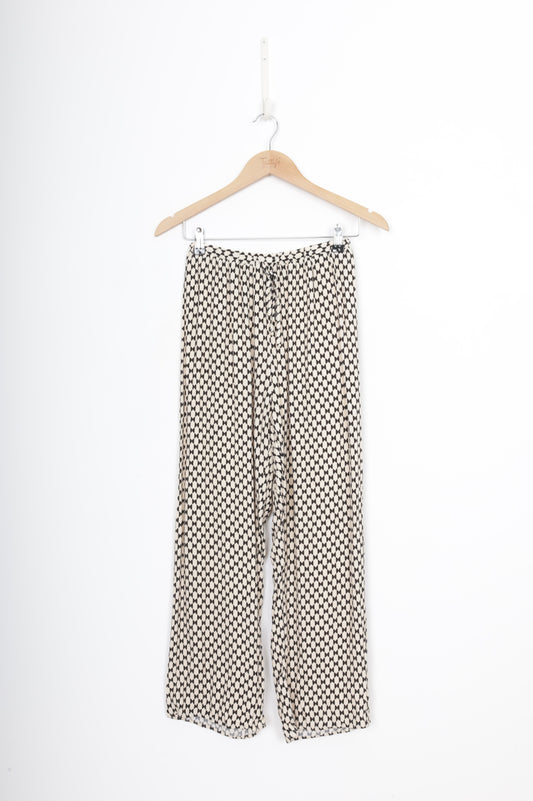 Dissh Womens Cream Pants Size 6
