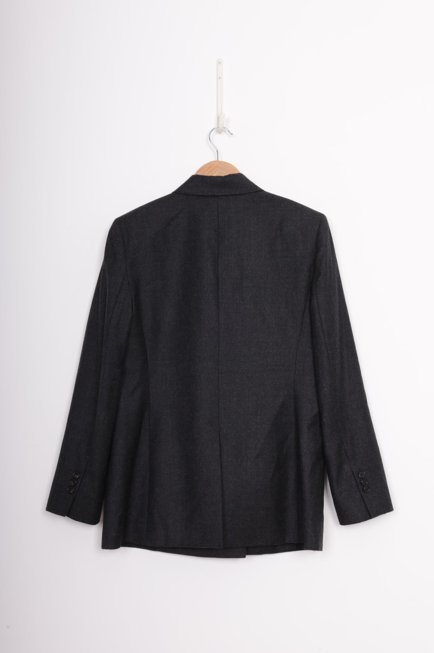 Theory Womens Grey Blazer Size 10