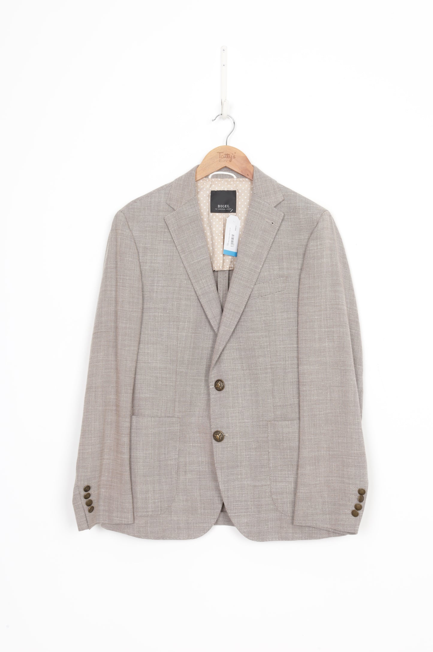 Digel Mens Brown Blazer Size 40