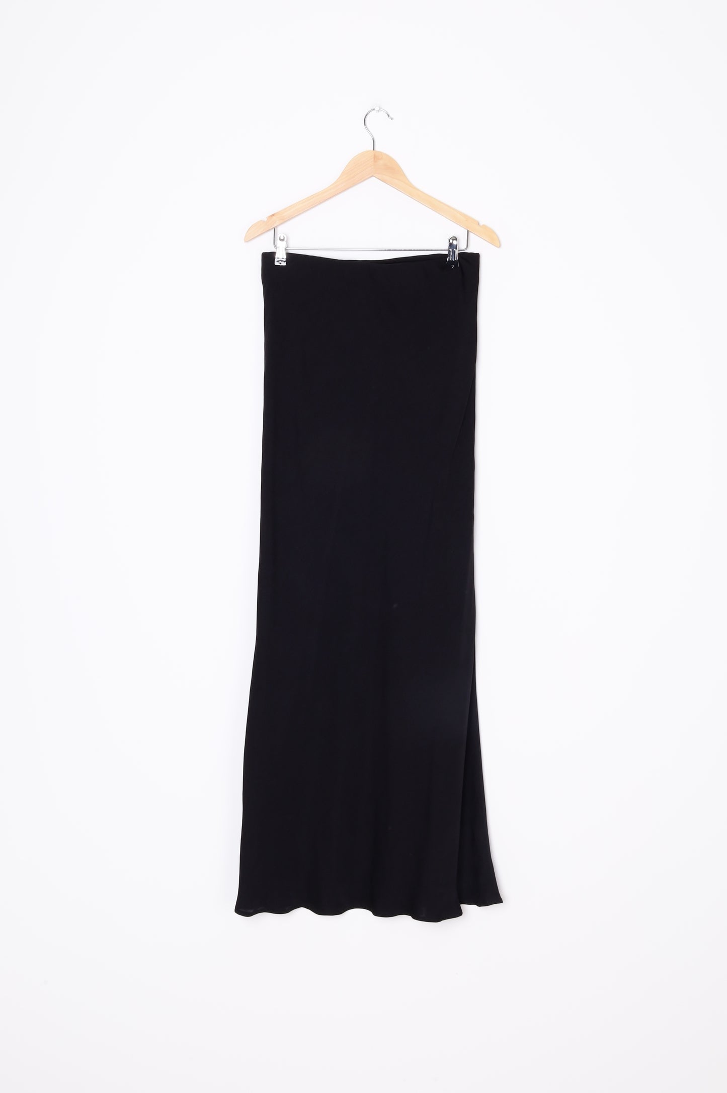 Knuefermann Womens Black Maxi Skirt Size L