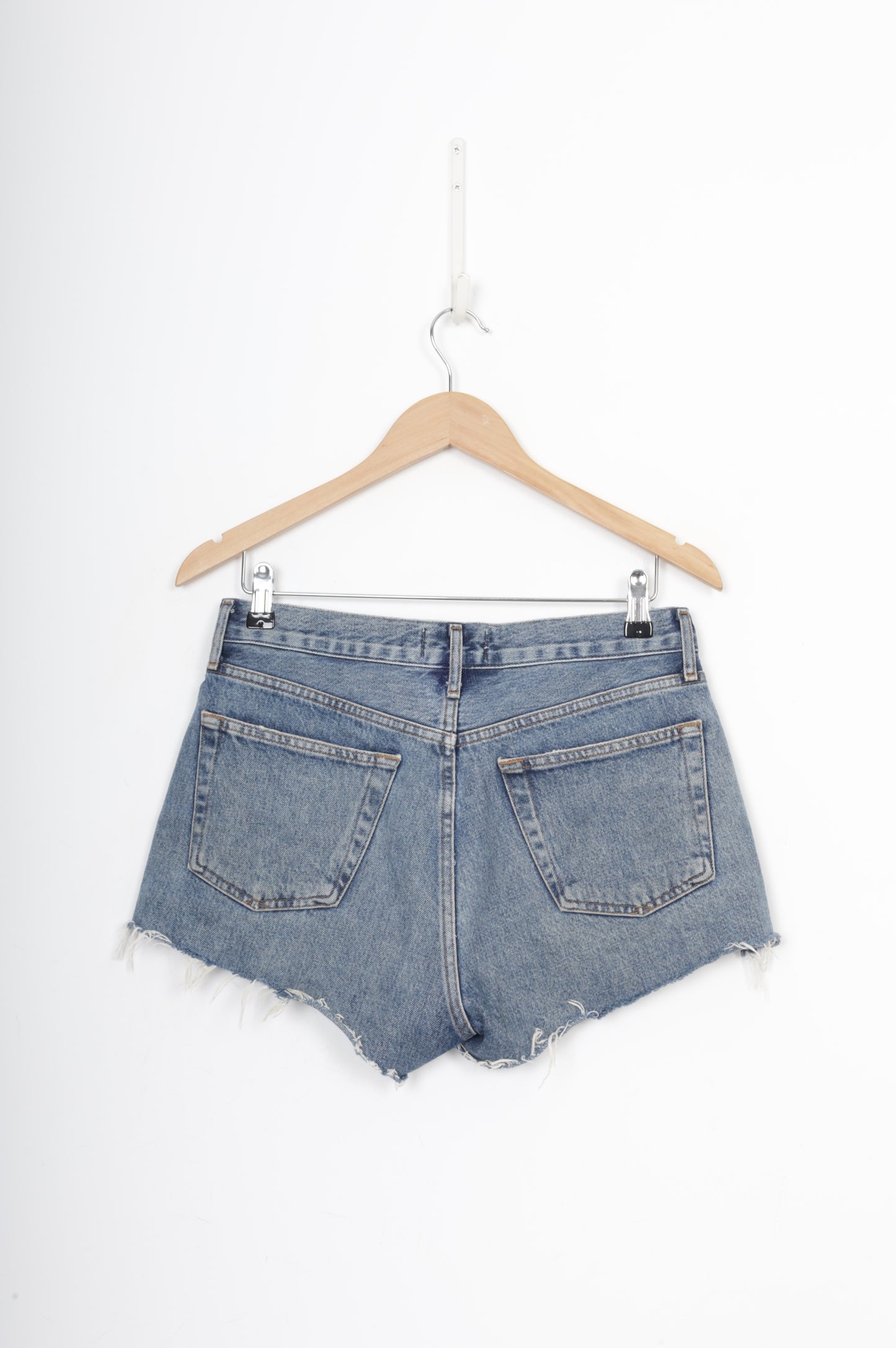 AGOLDE Womens Blue Shorts Size W 26