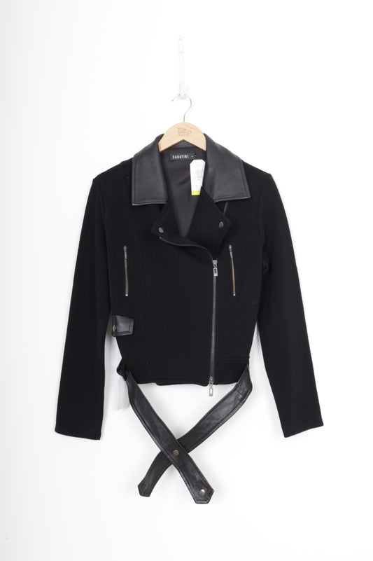 Sabatini Womens Black Jacket Size L