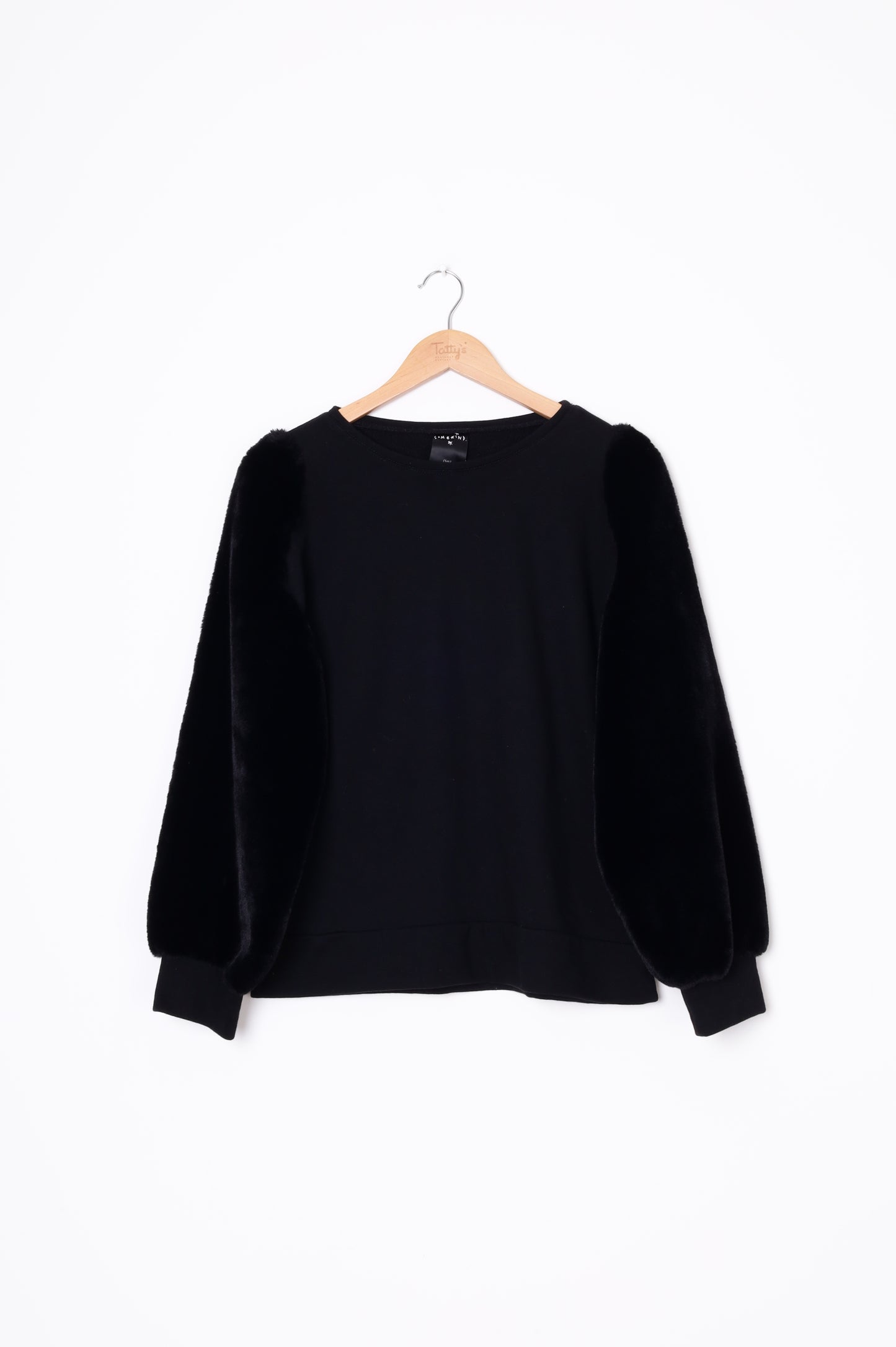 Somekind Womens Black Sweatshirt Size 10