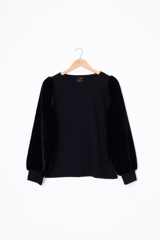 Somekind Womens Black Sweatshirt Size 10