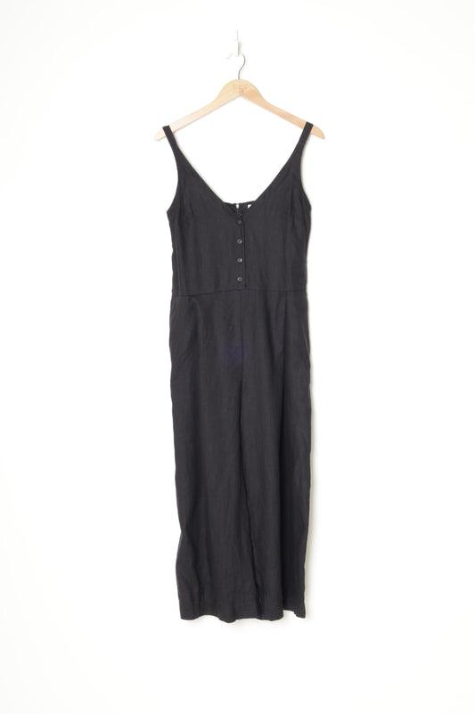juliette hogan Womens Black Jumpsuit Size 8