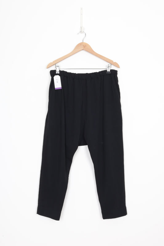 Bassike Womens Black Pants Size 3