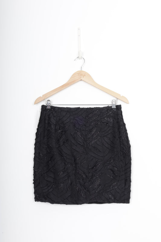 Moochi Womens Black Mini Skirt Size 10