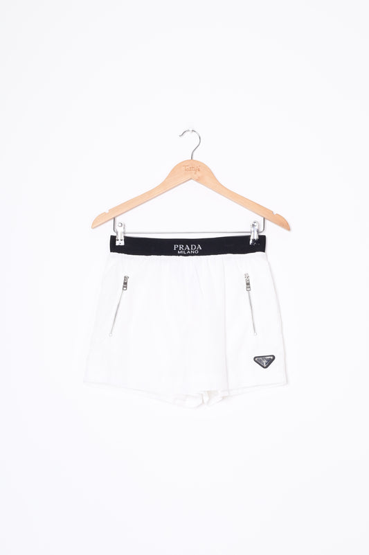 Prada Womens White Shorts Size M