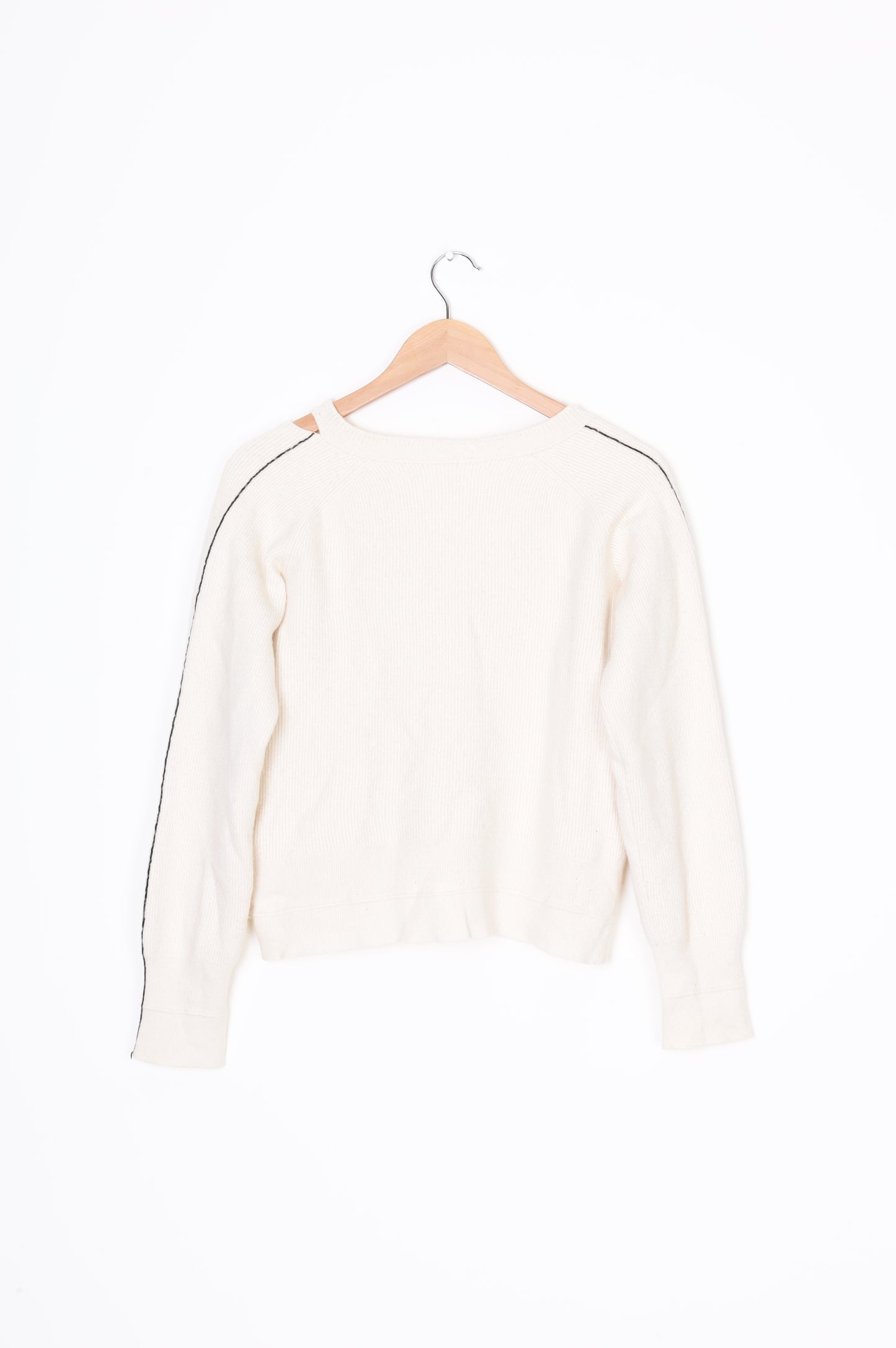 Helmut Lang Womens Cream Jumper Size S