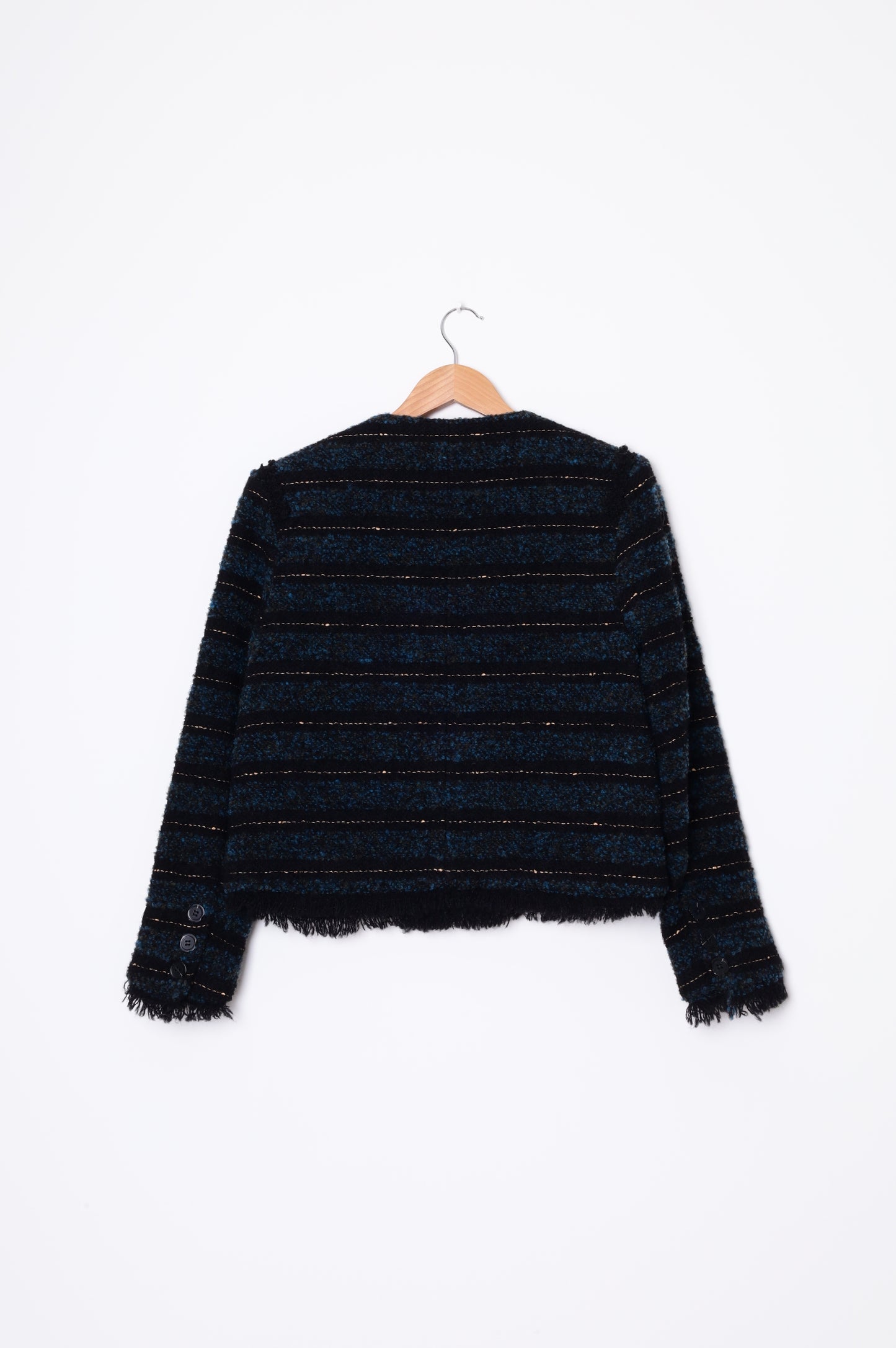 Self Who Womens Black Jacket Size S