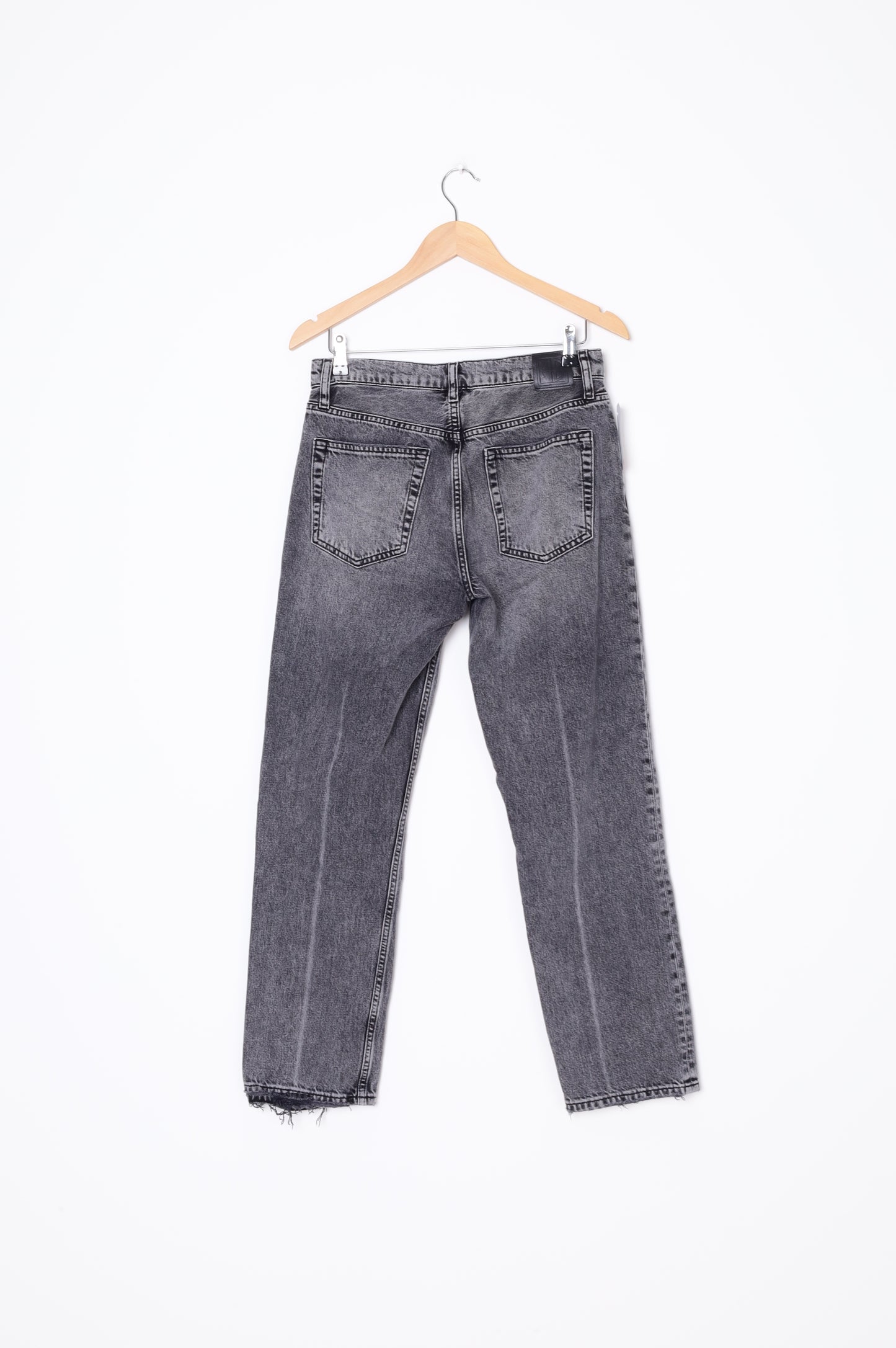Annie Bing Womens Grey Jeans Size W 28