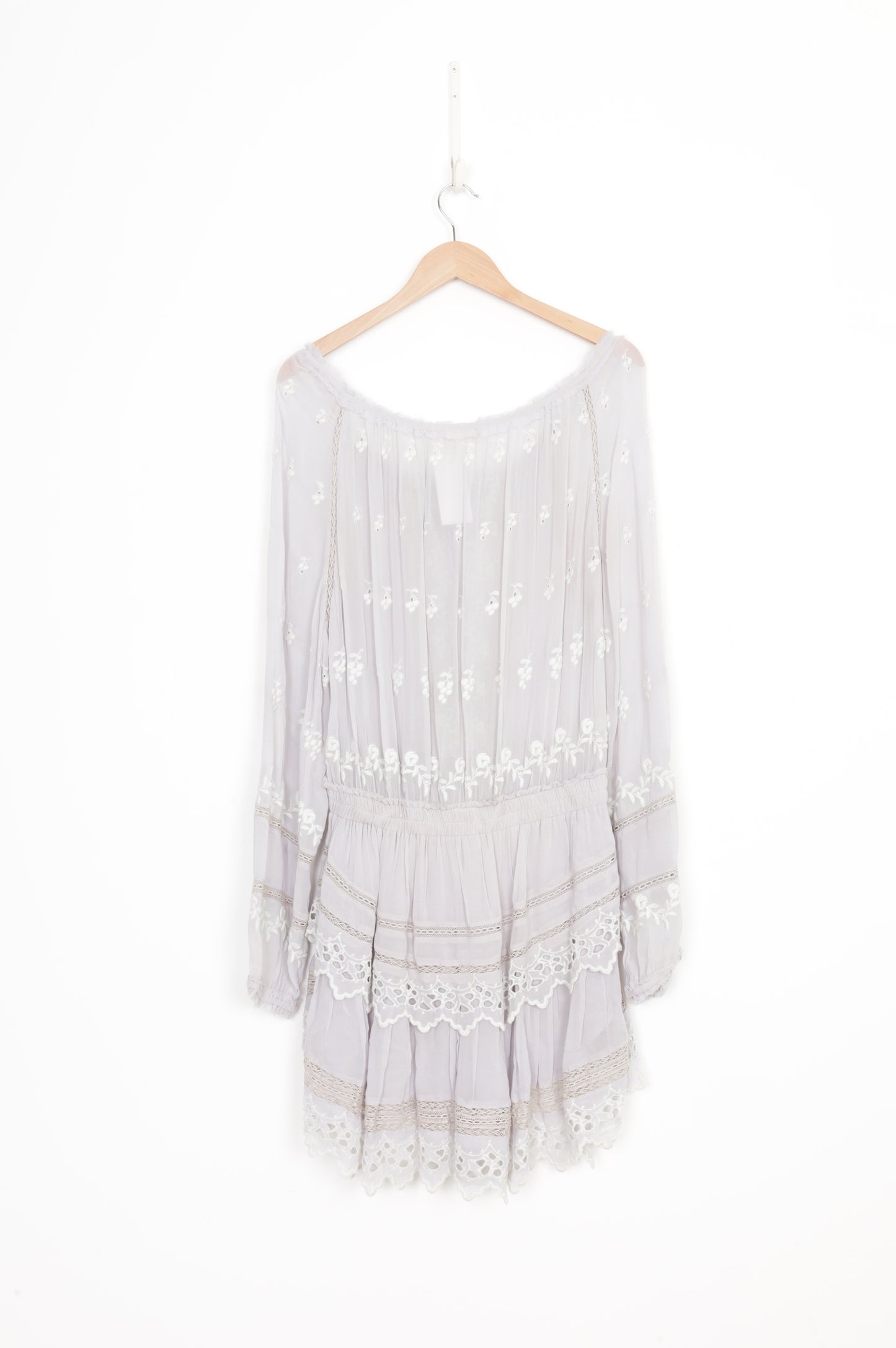 Love Shack Fancy Womens Purple Dress Size L