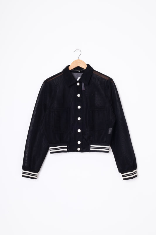Versus Versace Womens Black Jacket Size S