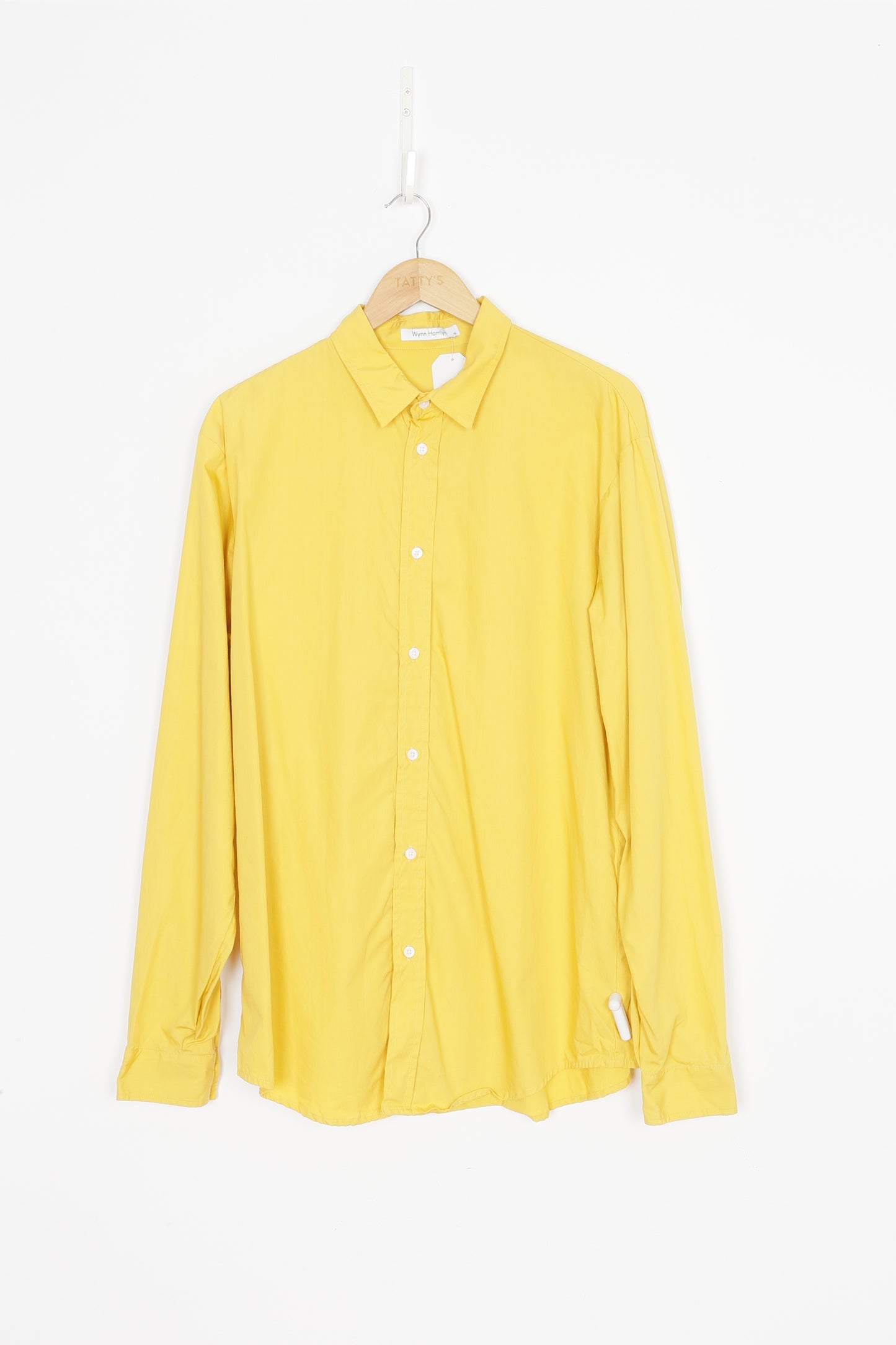 Wynn Hamlyn Womens Yellow Shirt Size XL