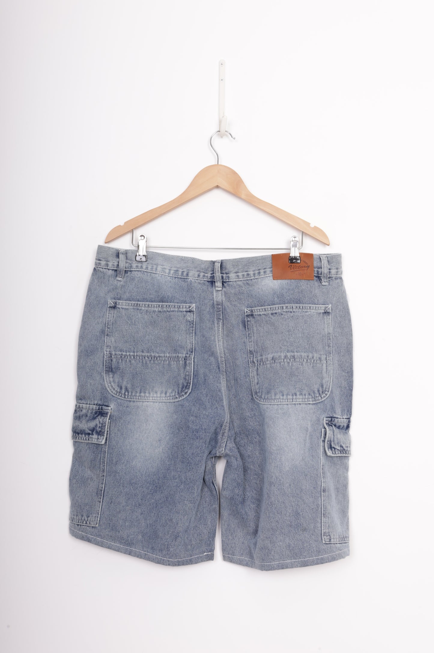 Vic NZ Supply Co Mens Blue Shorts Size W 36