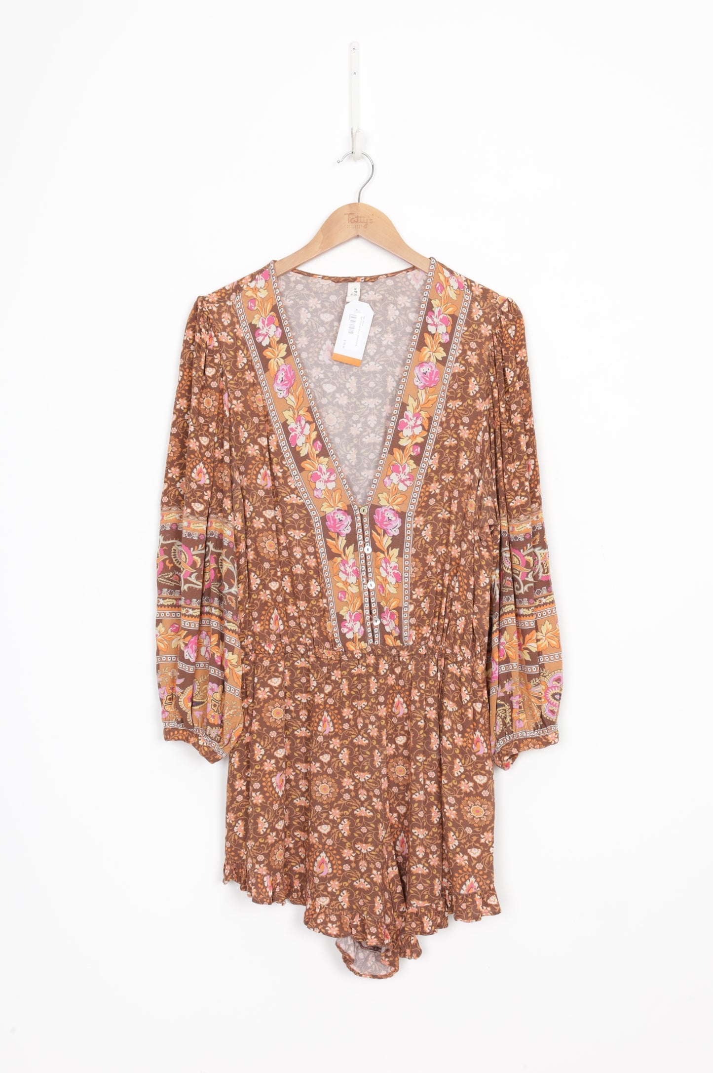 Spell Womens Brown Dress Size XL