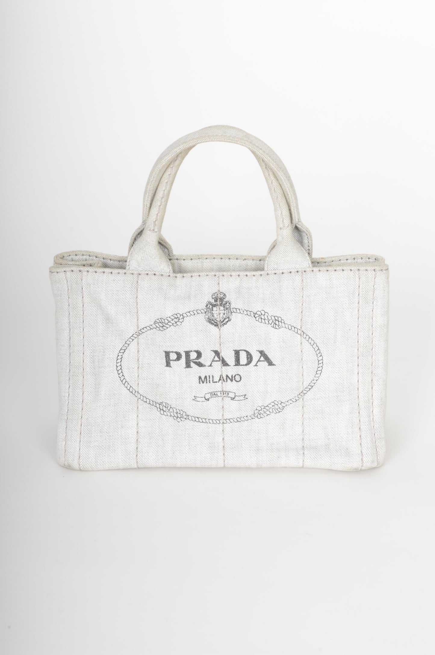 Prada Womens Grey Bag Size O/S