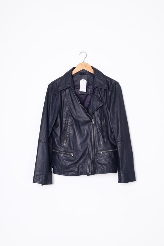 Zafina Womens Blue Jacket Size 16