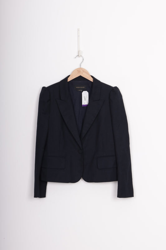 Karen Walker Womens Blue Blazer Size 6