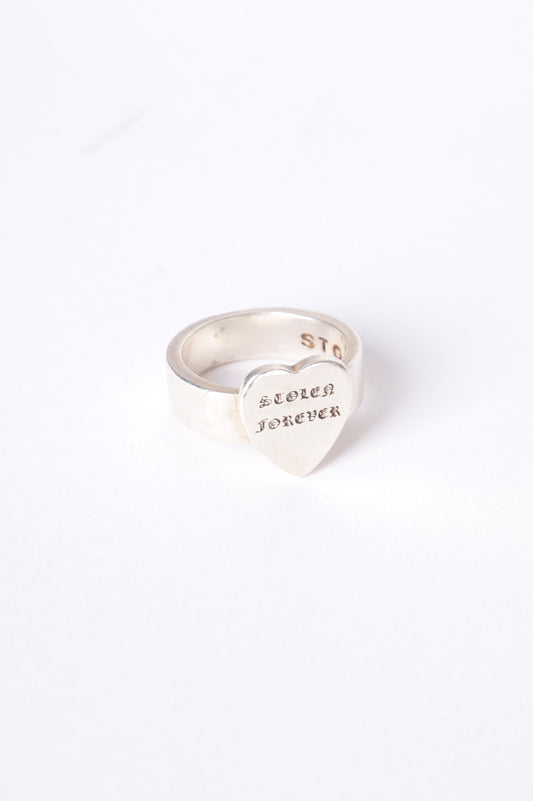 Stolen Girlfriends Club Womens Silver Ring Size 6