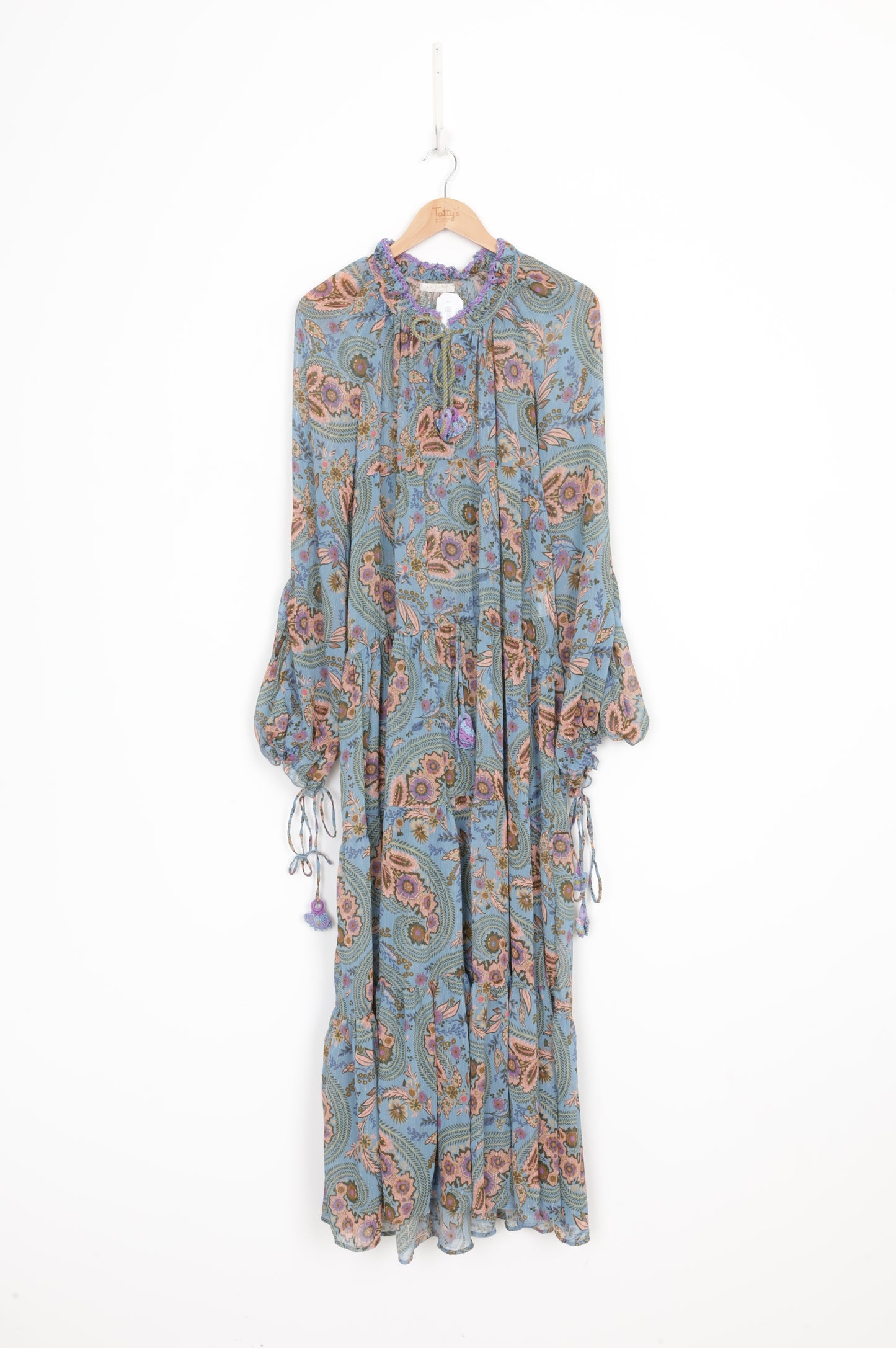 anjuna Womens Blue Dress Size S