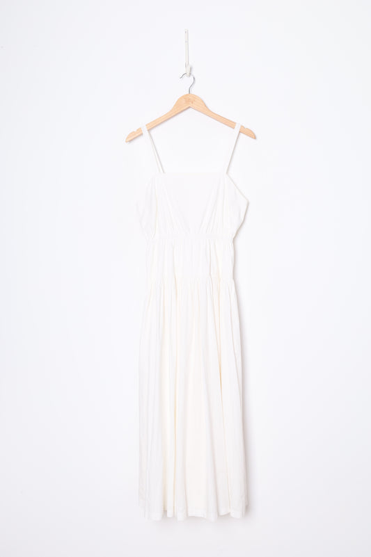 Juliette Hogan Womens White Dress Size 10