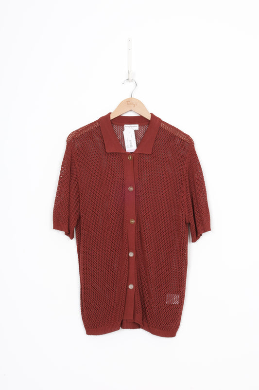 Seven Wonders Womens Brown Shirt Size XL