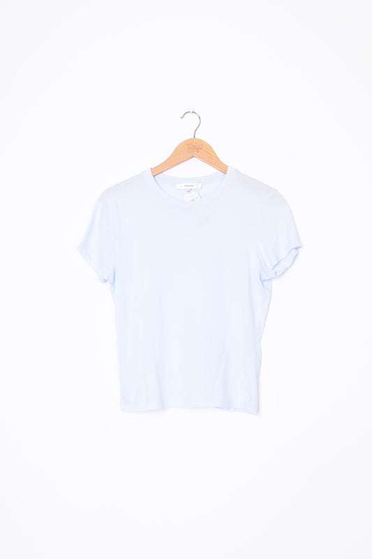 frame Womens Blue T-shirt Size M