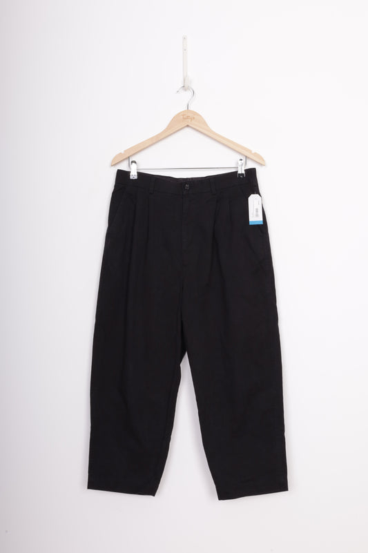 Comme Des Garcons Mens Black Pants Size S