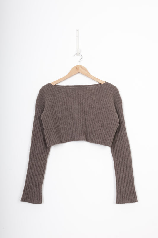 Baserange Womens Grey Jumper Size M