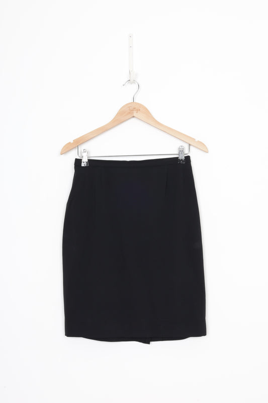 Max Mara Womens Black Mini Skirt Size 12