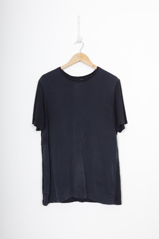 Workshop Womens Blue T-shirt Size M