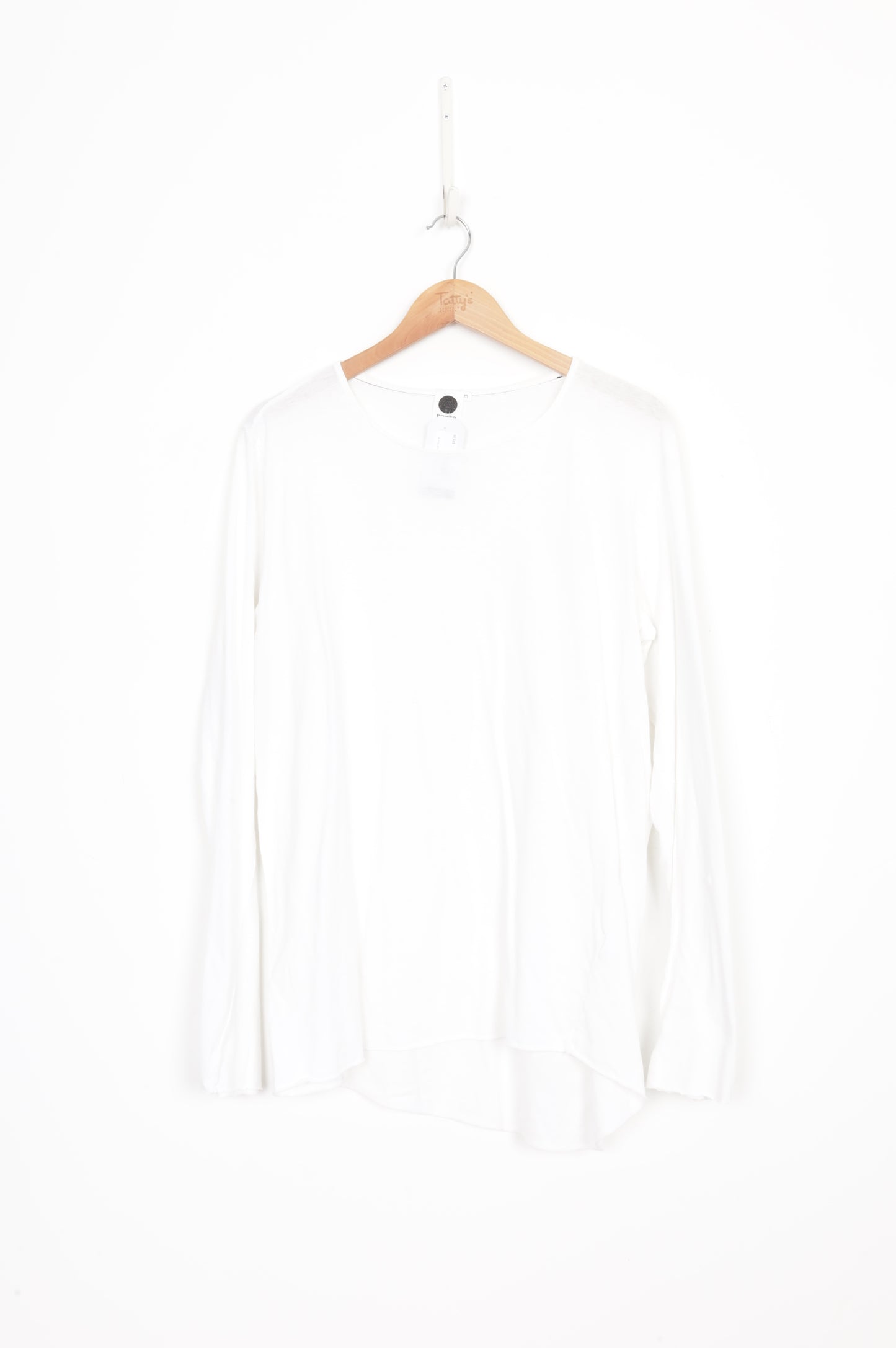 Bassike Womens White Top Size M