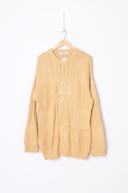 Burberrys Mens Beige Jumper Size 42