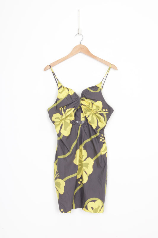 Wynn Hamlyn Womens Grey Dress Size 12