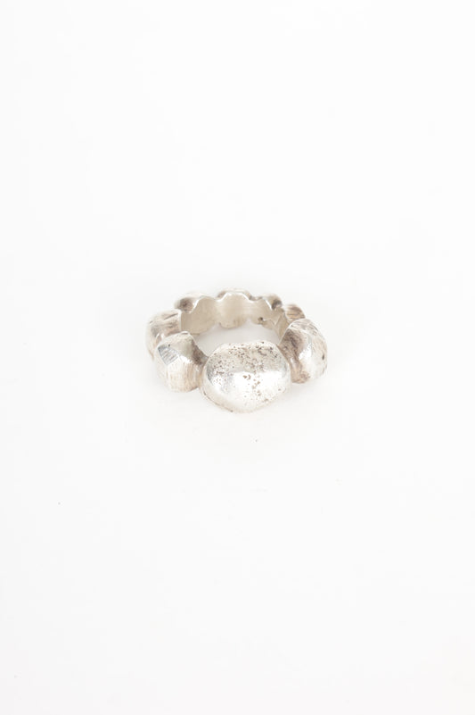 Harriet Xooj Womens Silver Ring Size 6