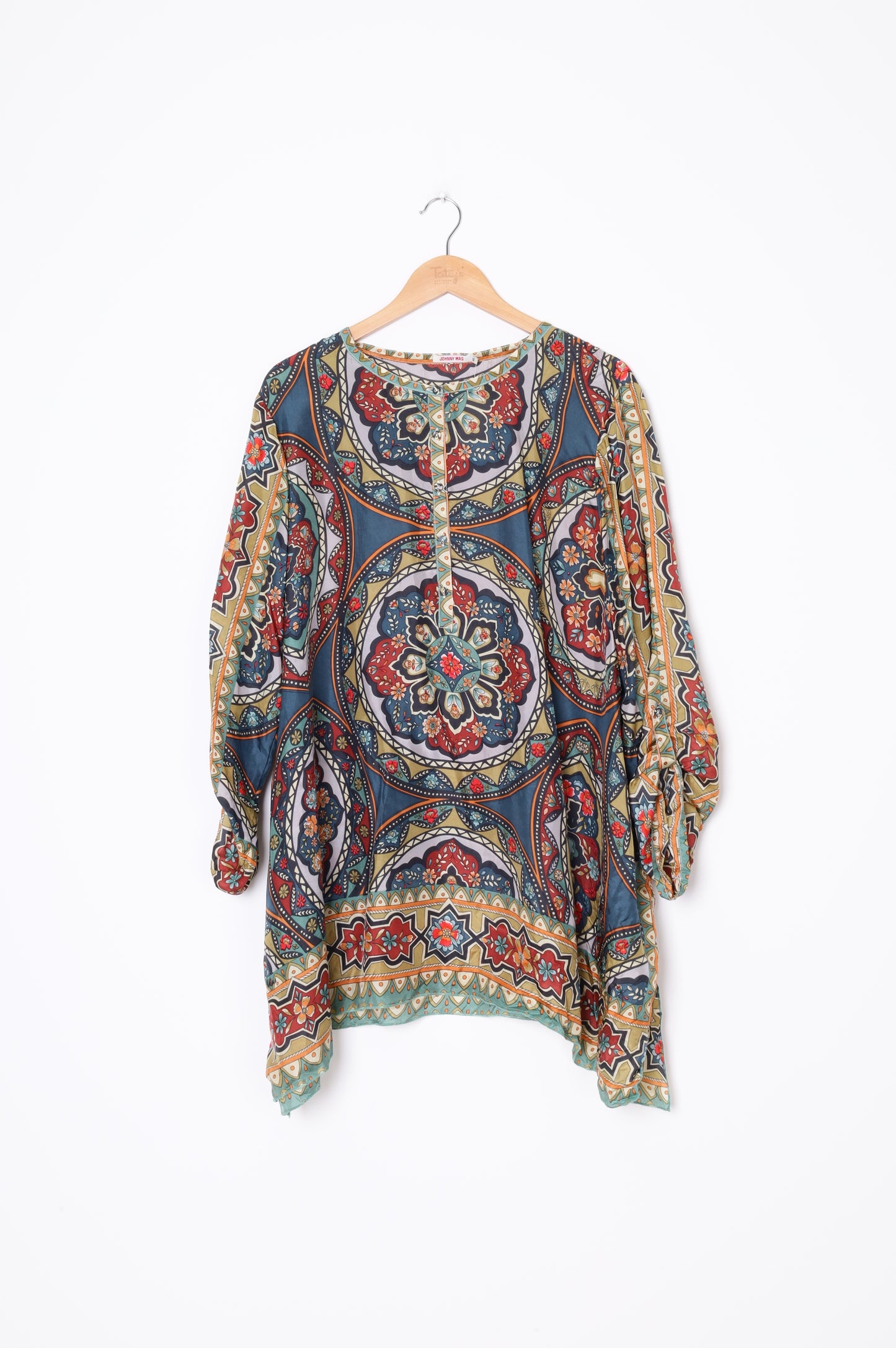 johnny was Womens Green Top Size XL