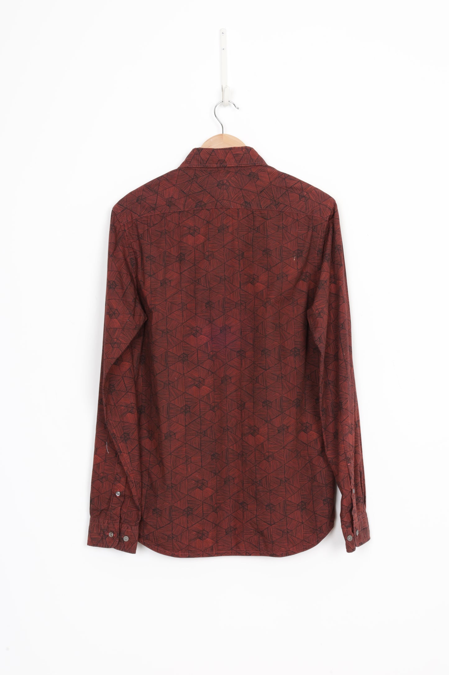 Paul Smith Jeans Mens Orange Shirt Size M