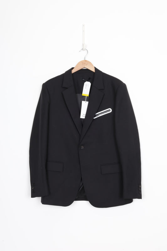 Wynn Hamlyn Mens Black Blazer Size 48
