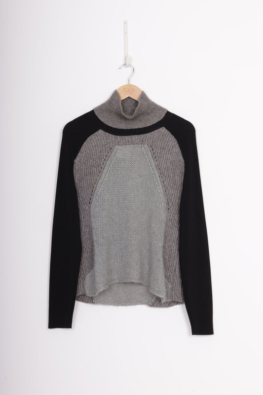 Helmut Lang Womens Grey Jumper Size S