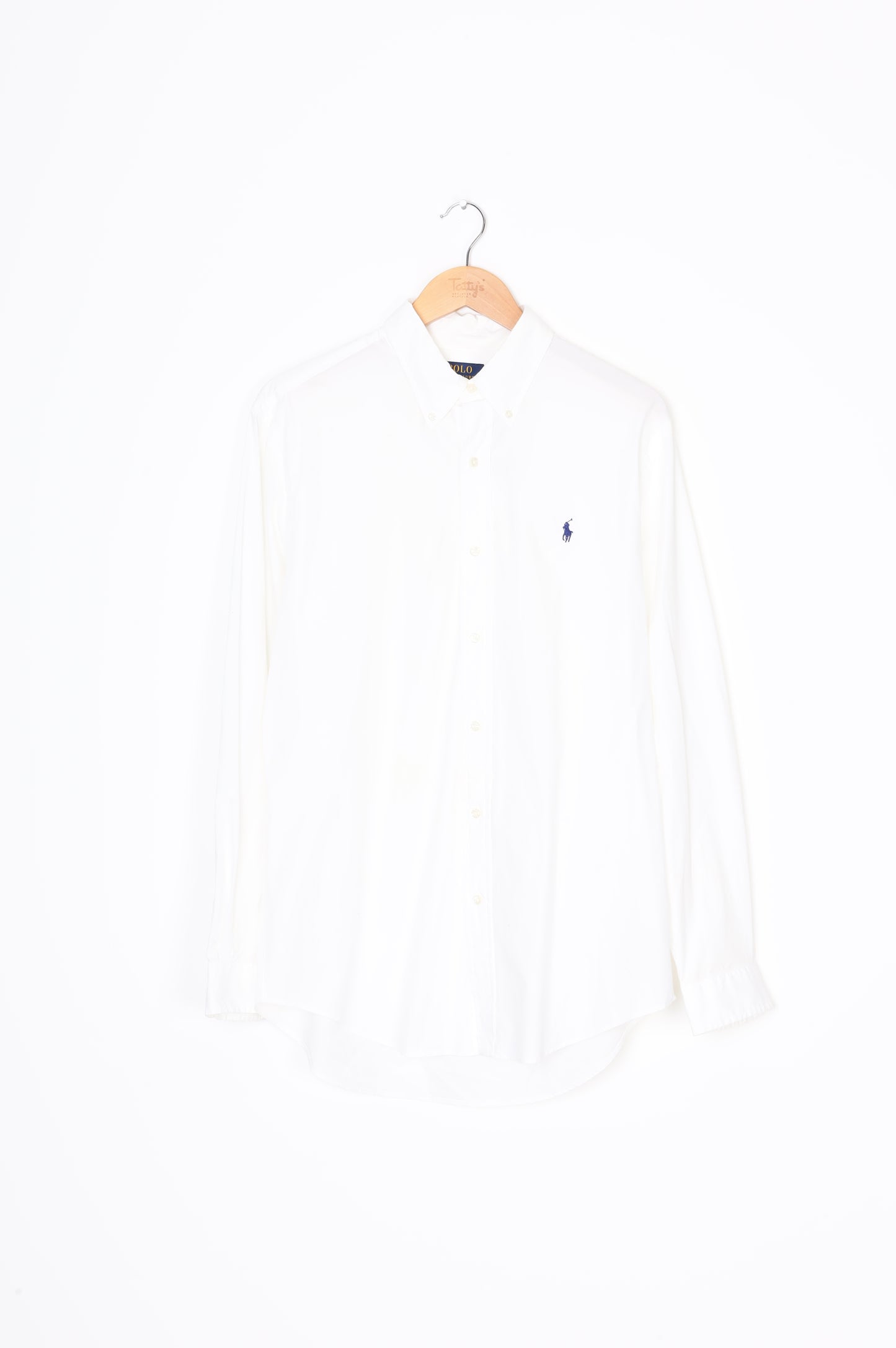 Polo Ralph Lauren Mens White Shirt Size L