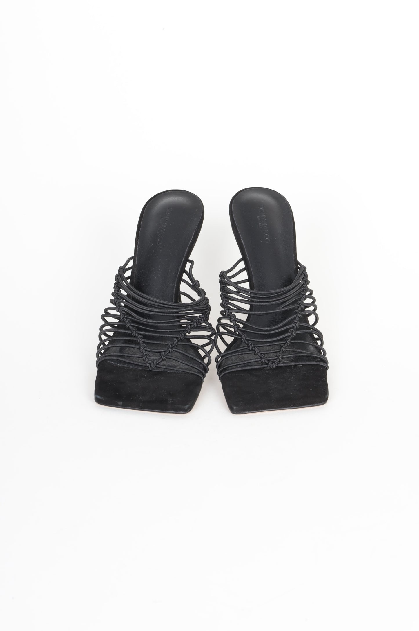 Tony Bianco Womens Black Heels Size EU 38