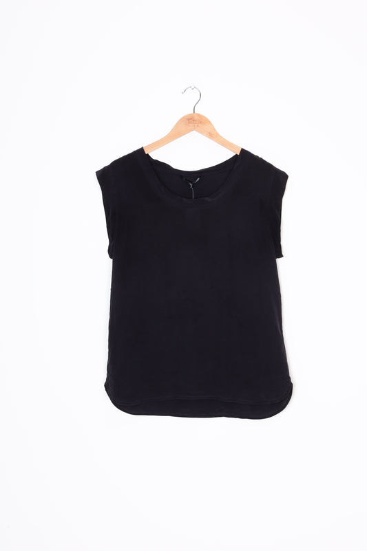 Saba Womens Black Top Size 12
