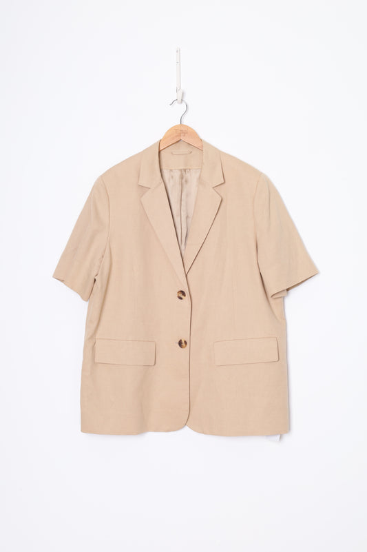 Cos Mens Beige Blazer Size 44