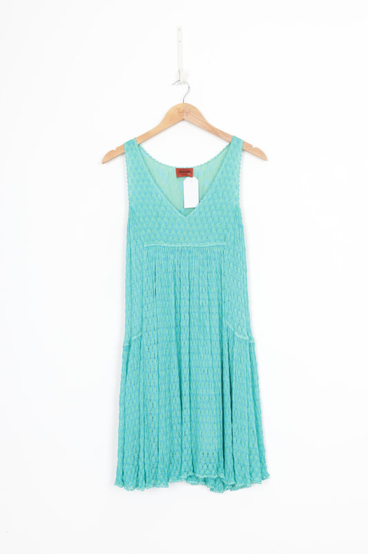 Missoni Womens Blue Dress Size EU 40