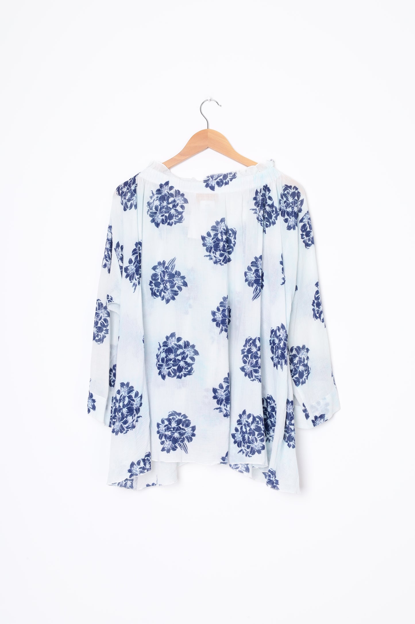 Karen Walker Womens Blue Blouse Size 10